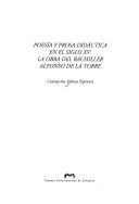 Poesía y prosa didáctica en el siglo XV