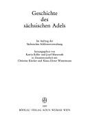 Geschichte des sächsischen Adels