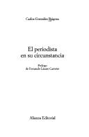 El periodista en su circunstancia