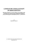 Ländliche Gesellschaft in Kriegszeiten