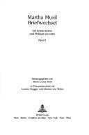 Briefwechsel mit Armin Kesser und Philippe Jaccottet