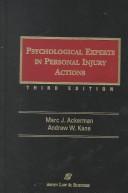 Psychological experts in personal injury actions
