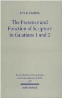The presence and function of Scripture in Galatians 1 and 2