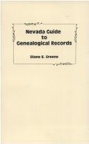 Nevada guide to genealogical records