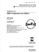 ROMOPTO '97, Fifth Conference on Optics, 9-12 September, 1997, Bucharest, Romania