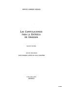 Las capitulaciones para la entrega de Granada
