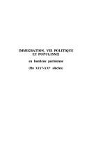 Immigration, vie politique et populisme en banlieue parisienne