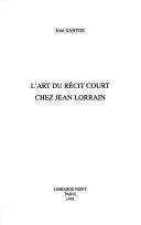 L' art du récit court chez Jean Lorrain