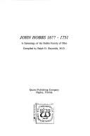 John Hobbs, 16??-1731