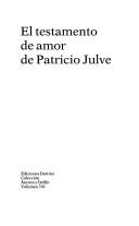 El testamento de amor de Patricio Julve