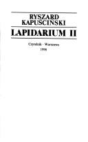 Lapidarium II