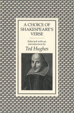 A Choice of Verse