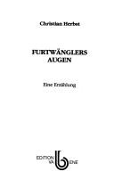 Furtwänglers Augen