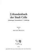 Urkundenbuch der Stadt Celle