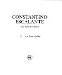 Constantino Escalante