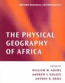 The physical geography of Africa