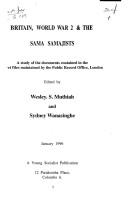 Britain, World War 2 & the Sama Samajists