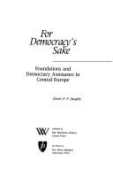 For democracy's sake