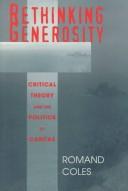 Rethinking generosity
