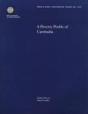 A poverty profile of Cambodia