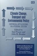 Climate change, transport, and environmental policy