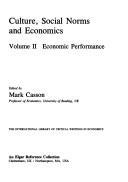 Culture, social norms, and economics