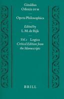 Opera philosophica