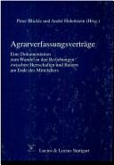 Agrarverfassungsverträge