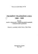 Proměny Pražského jara, 1968-1969