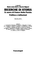 Ricerche di storia