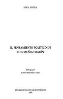 El pensamiento político de Luis Muñoz Marín