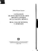 Catalogos de documentos de arte, Archivo General de la Nación, México