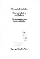 Wissenschaft als Kultur
