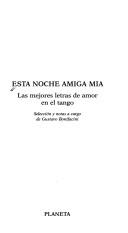 Esta noche amiga mía
