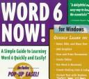 Word 6 for Windows now!