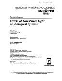 Proceedings of effects of low-power light on biological systems