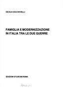 Famiglia e modernizzazione in Italia tra le due guerre