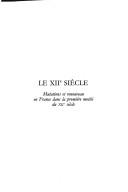 Le XIIe siècle