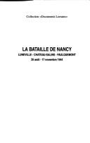 La bataille de Nancy