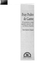 Fray Pedro de Gante