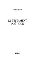 Le testament poétique