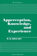 Apperception, knowledge, and experience