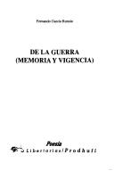 De la guerra (memoria y vigencia)