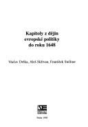 Kapitoly z dějin evropské politiky do roku 1648