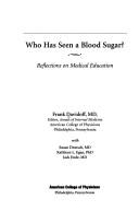 Who has seen a blood sugar?