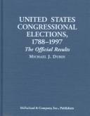 United States Congressional elections, 1788-1997