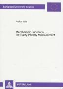 Membership functions for fuzzy poverty measurement
