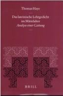 Lateinische Lehrgedicht im Mittelalter