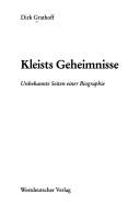 Kleists Geheimnisse
