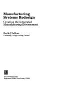 Manufacturing systems redesign
